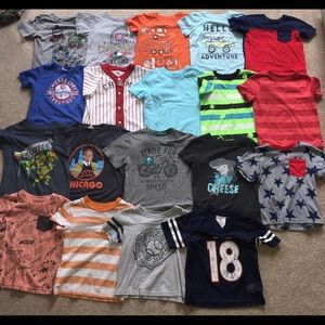 2T boys short sleeve lot